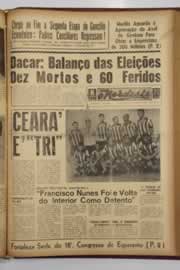 Página do jornal O Nordeste de dezembro de 1963