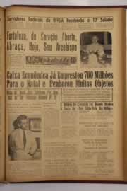 Página do jornal O Nordeste de dezembro de 1963