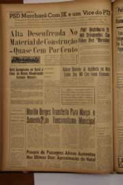 Página do jornal O Nordeste de dezembro de 1963