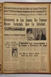 Página do jornal O Nordeste de dezembro de 1963