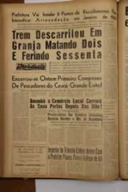 Página do jornal O Nordeste de dezembro de 1963