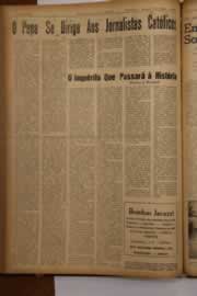 Página do jornal O Nordeste de dezembro de 1963