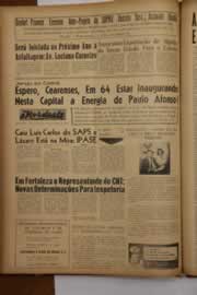 Página do jornal O Nordeste de dezembro de 1963