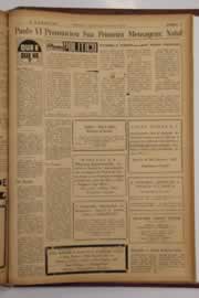 Página do jornal O Nordeste de dezembro de 1963