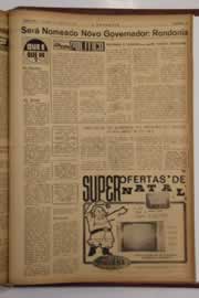 Página do jornal O Nordeste de dezembro de 1963