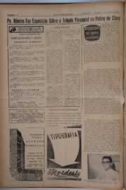 Página do jornal O Nordeste de janeiro de 1964