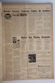 Página do jornal O Nordeste de janeiro de 1964