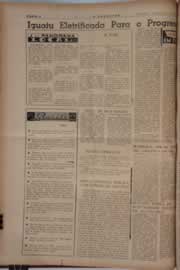 Página do jornal O Nordeste de janeiro de 1964