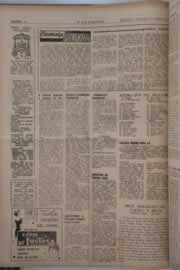 Página do jornal O Nordeste de janeiro de 1964