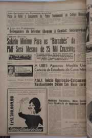 Página do jornal O Nordeste de janeiro de 1964