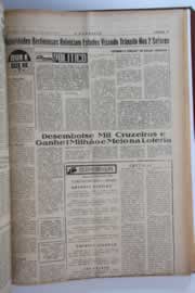 Página do jornal O Nordeste de fevereiro de 1964