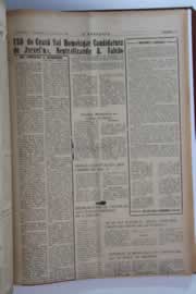 Página do jornal O Nordeste de fevereiro de 1964