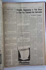 Página do jornal O Nordeste de março de 1964