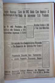 Página do jornal O Nordeste de março de 1964