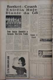 Página do jornal O Nordeste de março de 1964