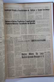 Página do jornal O Nordeste de março de 1964
