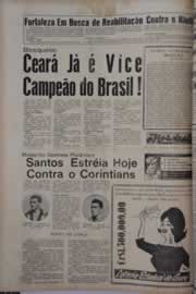 Página do jornal O Nordeste de março de 1964