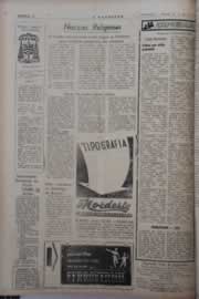 Página do jornal O Nordeste de março de 1964