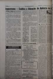 Página do jornal O Nordeste de março de 1964