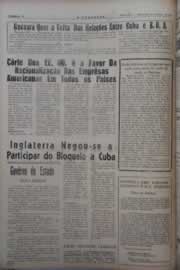 Página do jornal O Nordeste de março de 1964