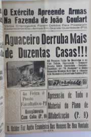 Página do jornal O Nordeste de abril de 1964