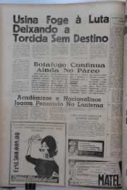 Página do jornal O Nordeste de abril de 1964
