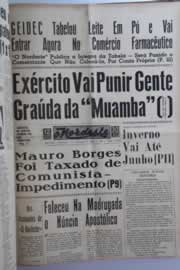 Página do jornal O Nordeste de maio de 1964