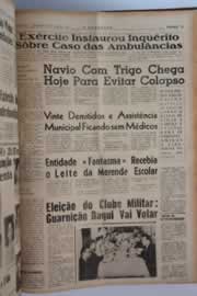 Página do jornal O Nordeste de maio de 1964