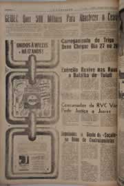 Página do jornal O Nordeste de maio de 1964