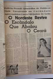 Página do jornal O Nordeste de maio de 1964