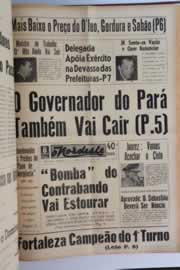 Página do jornal O Nordeste de maio de 1964