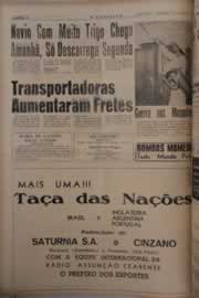 Página do jornal O Nordeste de maio de 1964