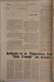 Página do jornal O Nordeste de maio de 1964