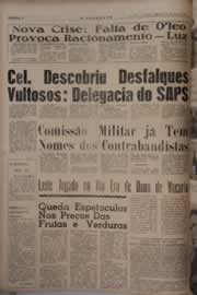 Página do jornal O Nordeste de maio de 1964