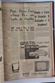 Página do jornal O Nordeste de junho de 1964