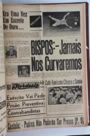 Página do jornal O Nordeste de junho de 1964