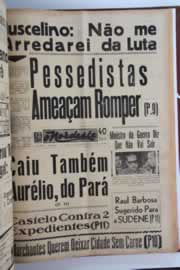 Página do jornal O Nordeste de junho de 1964