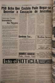 Página do jornal O Nordeste de junho de 1964