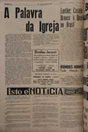 Página do jornal O Nordeste de junho de 1964