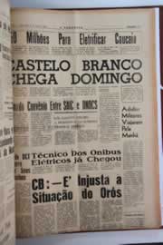 Página do jornal O Nordeste de junho de 1964