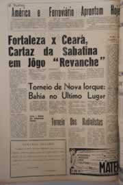 Página do jornal O Nordeste de junho de 1964