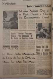 Página do jornal O Nordeste de junho de 1964