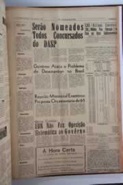 Página do jornal O Nordeste de junho de 1964