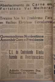 Página do jornal O Nordeste de junho de 1964