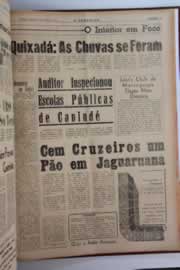 Página do jornal O Nordeste de junho de 1964