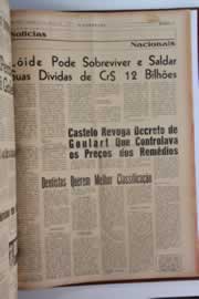 Página do jornal O Nordeste de junho de 1964