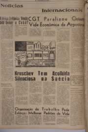 Página do jornal O Nordeste de junho de 1964