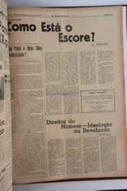 Página do jornal O Nordeste de junho de 1964