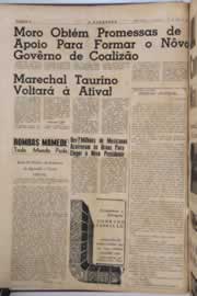 Página do jornal O Nordeste de julho de 1964