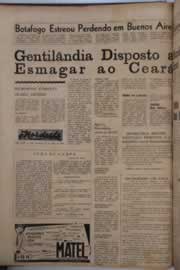 Página do jornal O Nordeste de julho de 1964